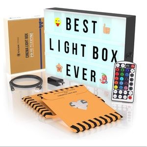 New in box Premium A4 LED Cinema light Box
